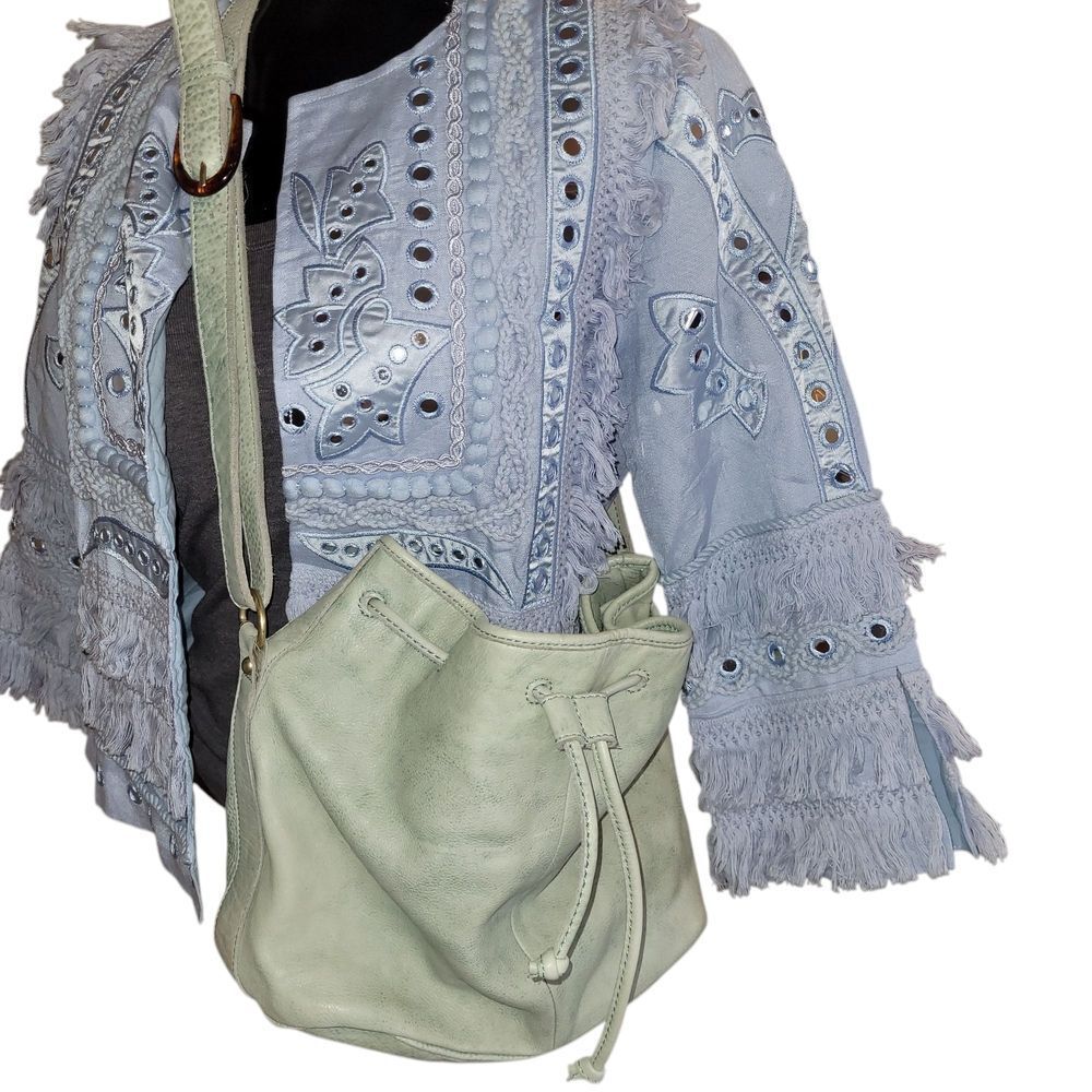 Pilcro Mint Green Shoulder Bag